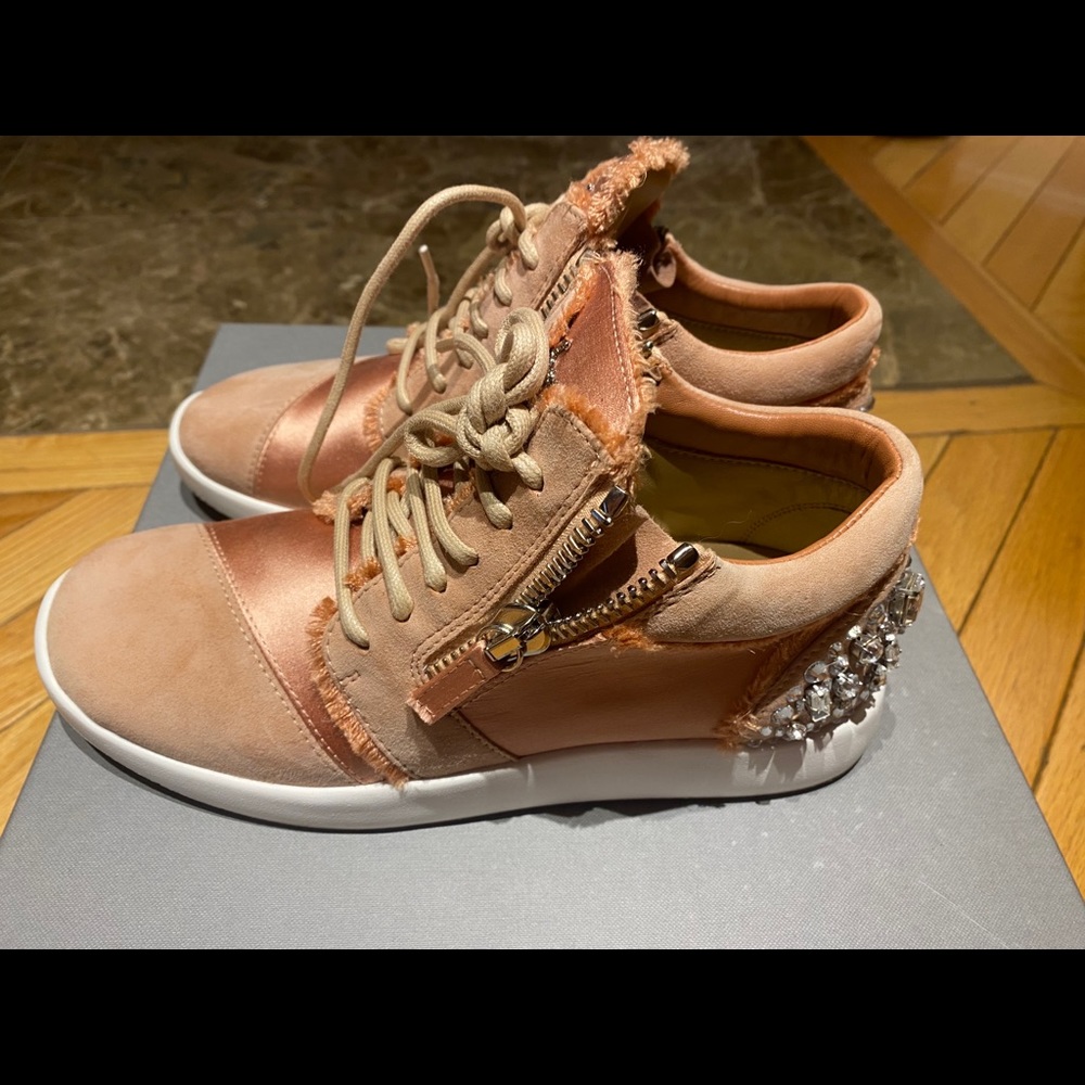 Giuseppe Zanotti embellished sneakers 37